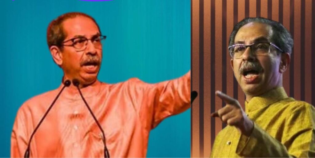 Uddhav Thackeray : "Everything is being shifted to Gujarat": Uddhav Thackeray criticizes Maharashtra CM Shinde for losing big construction projects