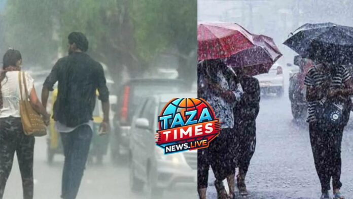 Rain alert: The Meteorological Department warns of three days of rain and storms in these districts.