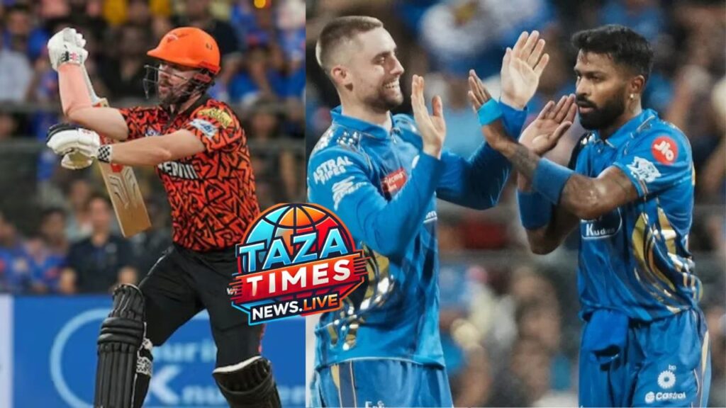 SRH vs MI: Mumbai overcame Hyderabad by 4 wickets to win their third match of the season.