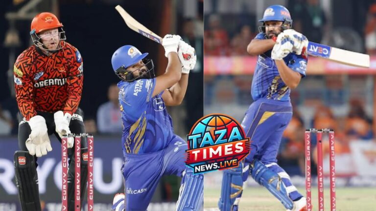 SRH Vs MI : Mumbai wins comfortably by 7 wickets thanks to Rohit Sharma’s 70-run knock.