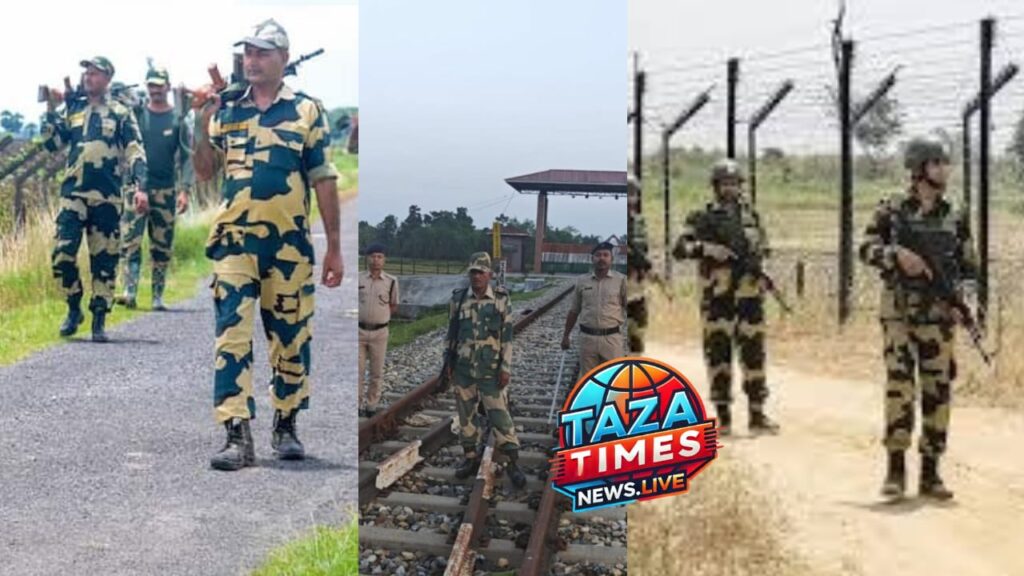 India Bangladesh Border : BSF and Railway Protection Force Boost Security Near Bangladeshi Border
