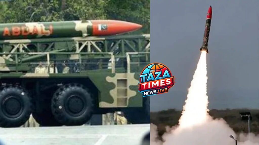 Pakistan Missile Test : Pakistan As tensions with India rise, Pakistan says it successfully tested a 450-kilometer-range Abdali missile.