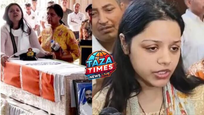 Himanshi Narwal : Social media trolls the wife of a Navy officer slain in Pahalgam, and NCW stands up for her