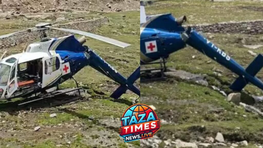 Uttarakhand helicopter Crash : 5 people pass away as a helicopter heading to Kedarnath crashes close to Gaurikund